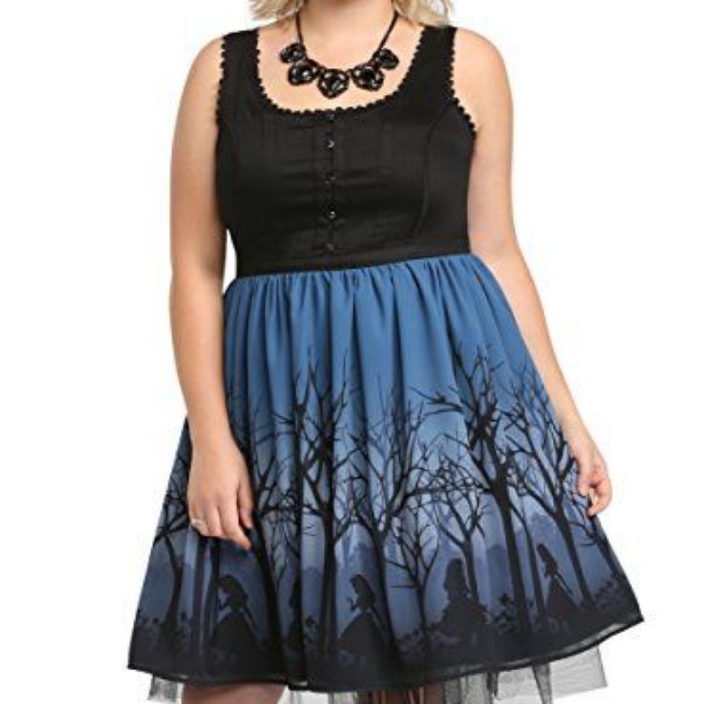 Alice and Wonderland Skater Dress